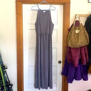 Gap maxi dress, grey, large